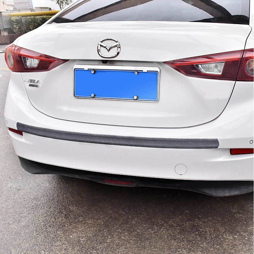 3 см 5 карбоновое волокно резиновая модель для Mercedes Benz AMG C E S GLC GLK SLK CLS SL Class W203 W222 W204