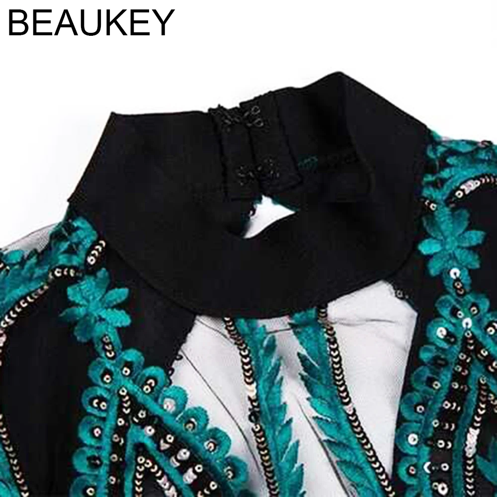 Женское платье из вискозы с длинным рукавом и блестками|Женские платья| |