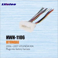 liislee plugs into factory harness for hyundai elantra lantra avante xd 20152018 radio power wire adapter stereo cable male
