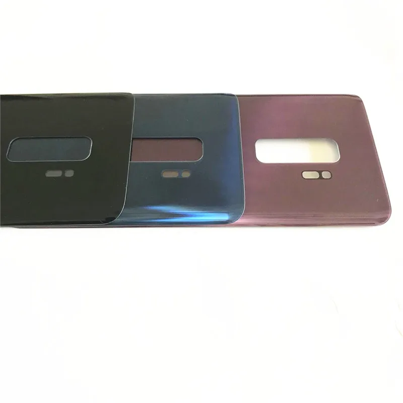 RTBESTOYZ 10PCS/lot For Samsung Galaxy S9 G960/S9 Plus G965F Back Battery Glass Cover Rear Door Panel With Adhesive Sticker | Мобильные