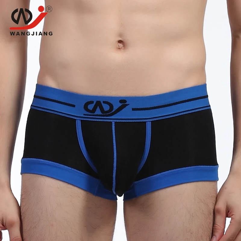 Пикантное Мужское нижнее белье Боксеры Шорты Нижнее для геев Cueca Masculina трусы