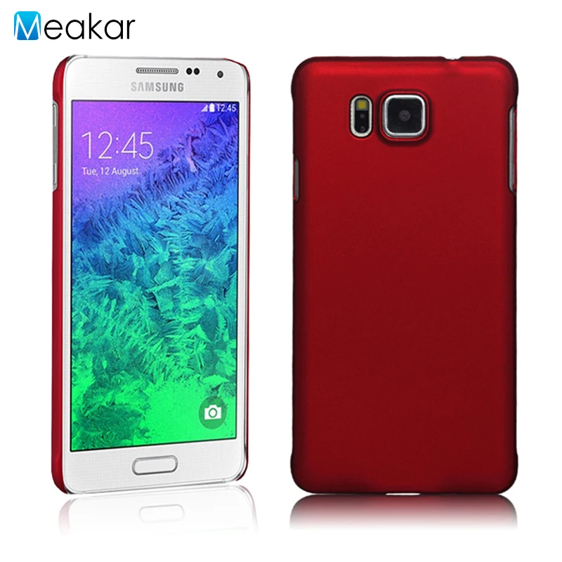 Пластиковый чехол 4 7 дюйма для Samsung Galaxy Alpha Sm G850F G850 задняя крышка телефона чехол|case
