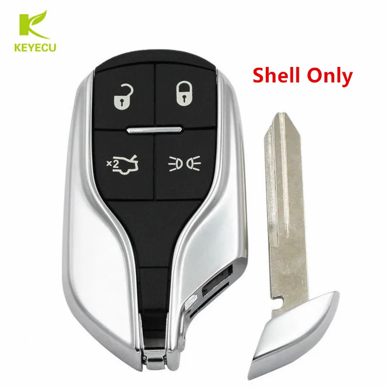 Запасной смарт чехол KEYECU для дистанционного ключа брелок с 4 кнопками светильник