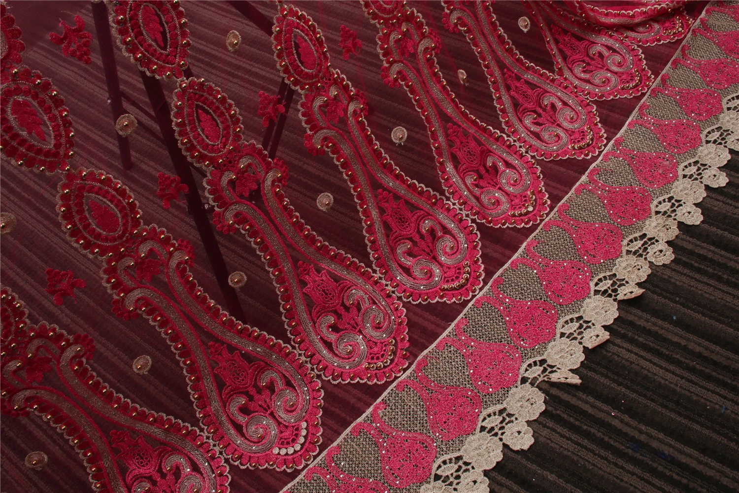 Африканская кружевная ткань 2019 высокого качества вышитые нигерийские кружевные