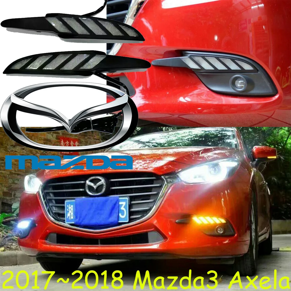 2017 2018year Masda3 Axela daytime light LED Free ship!Axela fog lampMPV RX-7 Tribute Navajo miata millenia headlight | Автомобили и