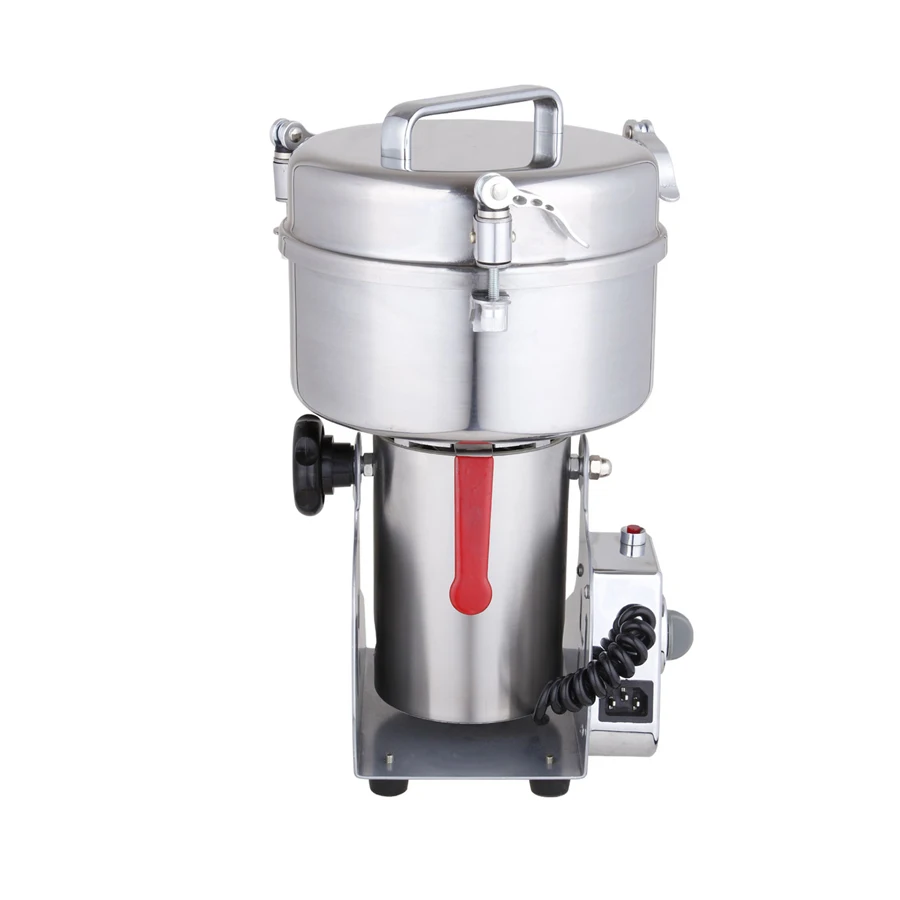 Electric Powder Grinder YB-1500A Stainless Steel Grinding Machine 1500g Rocking For Grain/ Bean | Инструменты
