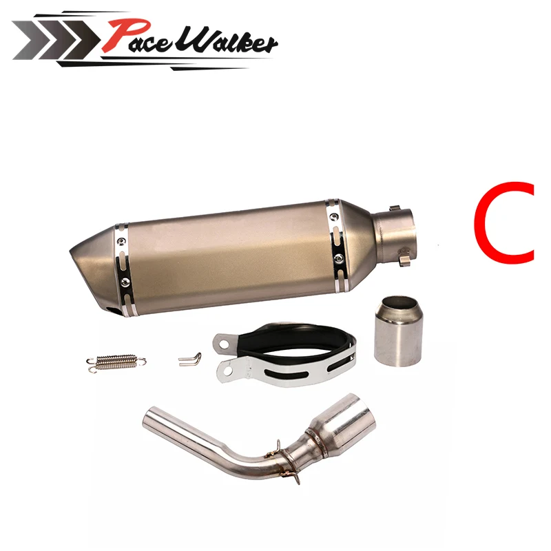 51 мм Модифицированная выхлопная труба мотоцикла глушитель выхлопной скутер +