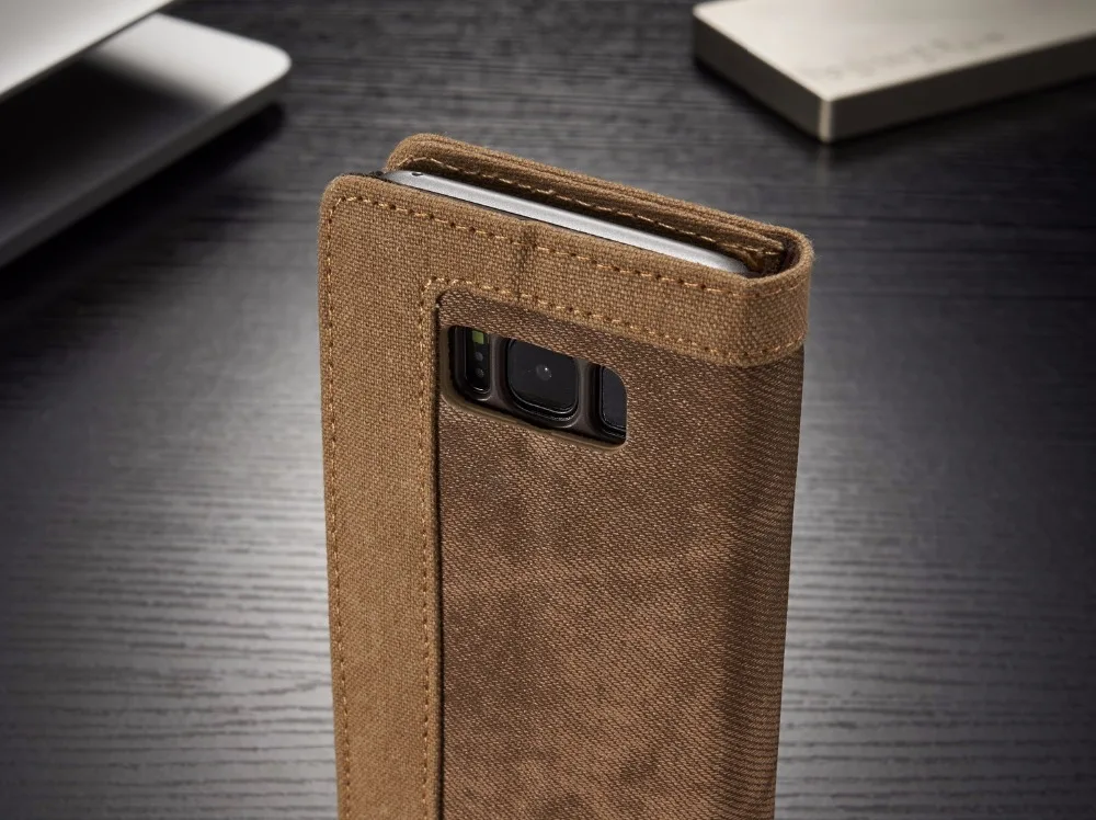 Чехол-книжка Me, Джинсовый чехол для samsung Galaxy S8, S9 Plus, Note 8, чехол-кошелек с подставкой для samsung Galaxy S8 Plus, S8+ S7 Edge, ковбойский чехол