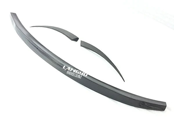

Fit for PORSCHE MACAN CF carbon fiber rear spoiler rear wing