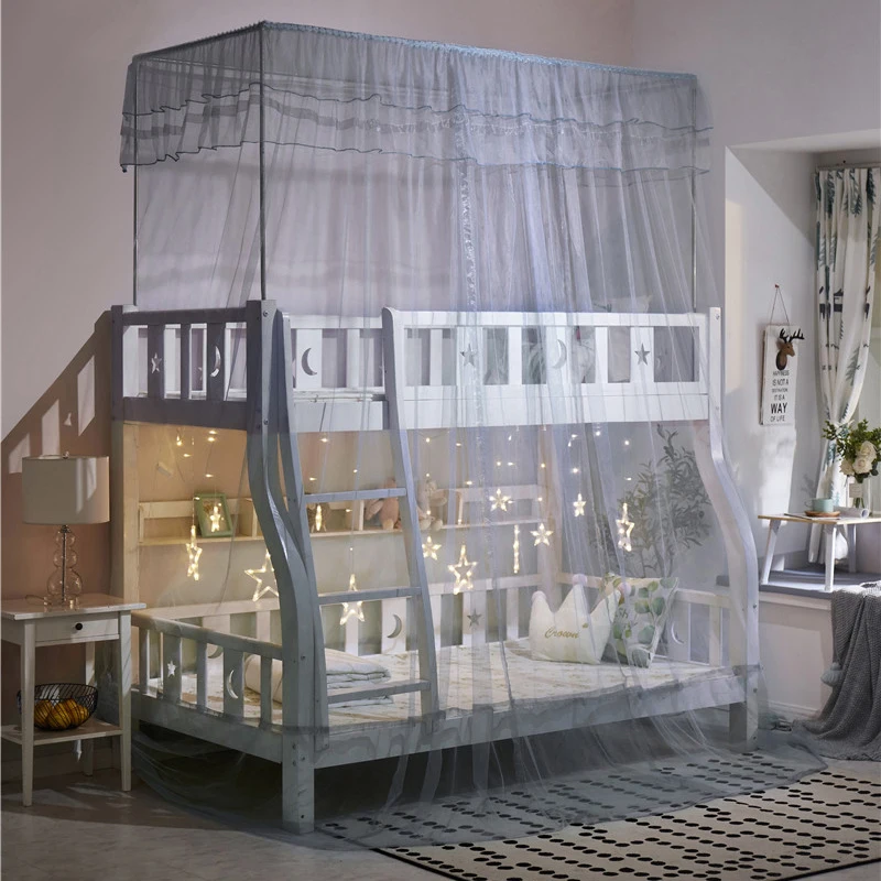 Комната москитера Cama Baldachin Dekoration Baby Siatka Moskitiera двухъярусная кровать Moustiquaire Cibinlik навес Ciel De горит москитная сетка - Цвет: MODEL P