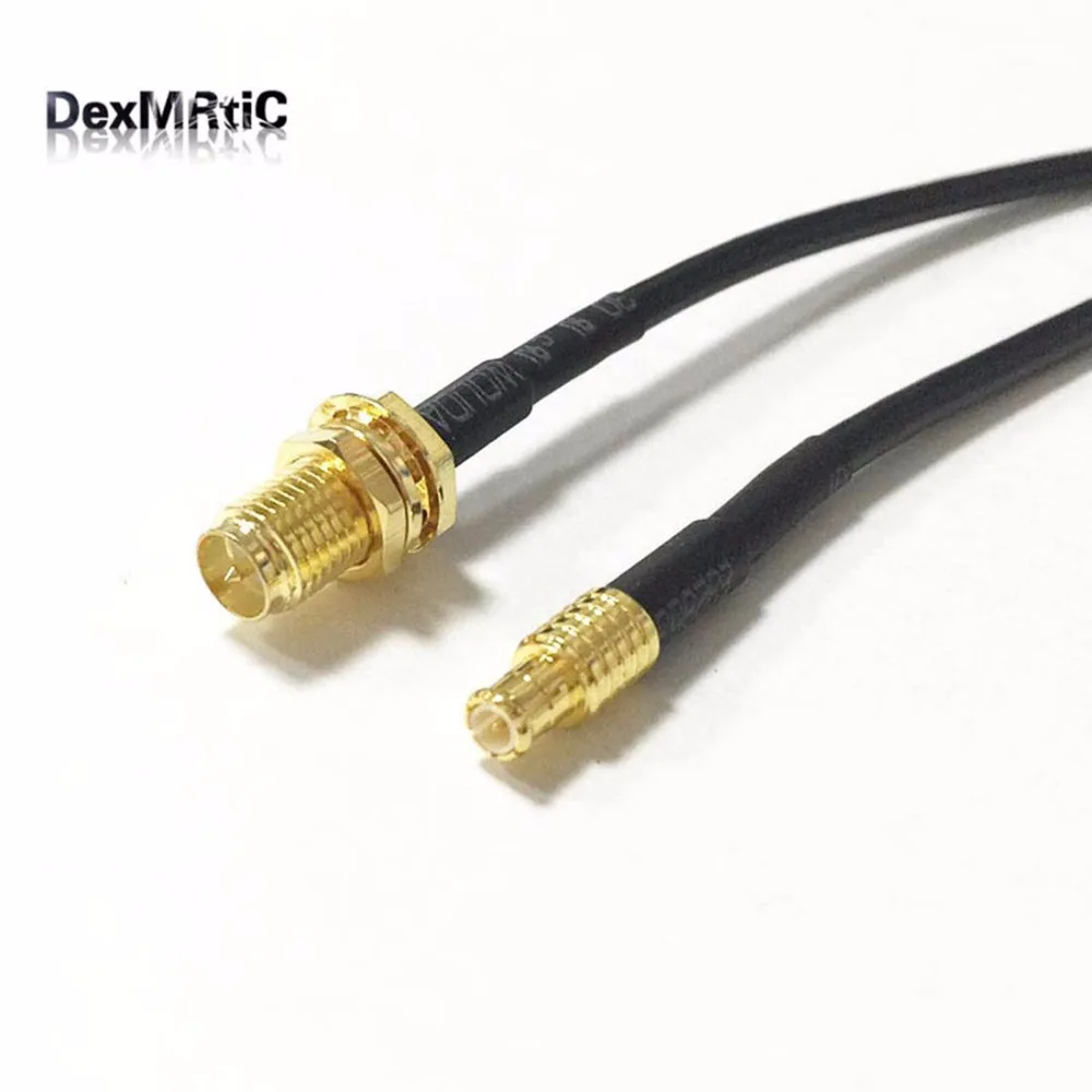 Новинка розетка переходник с внутренней резьбой штекер MCX RG174 30 см/50 см/100 см 1