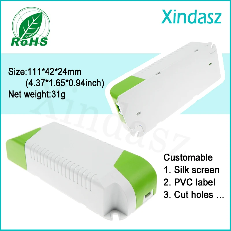 10 шт./лот светодиодный драйвер маленький контроллер для пластикового корпуса