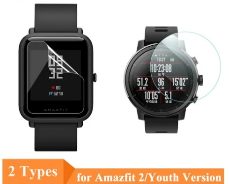 Mijobs 2 шт для Xiaomi Huami Amazfit GTS Bip PACE Lite Watch мягкая ТПУ Защитная пленка для экрана Nami(не закаленное стекло
