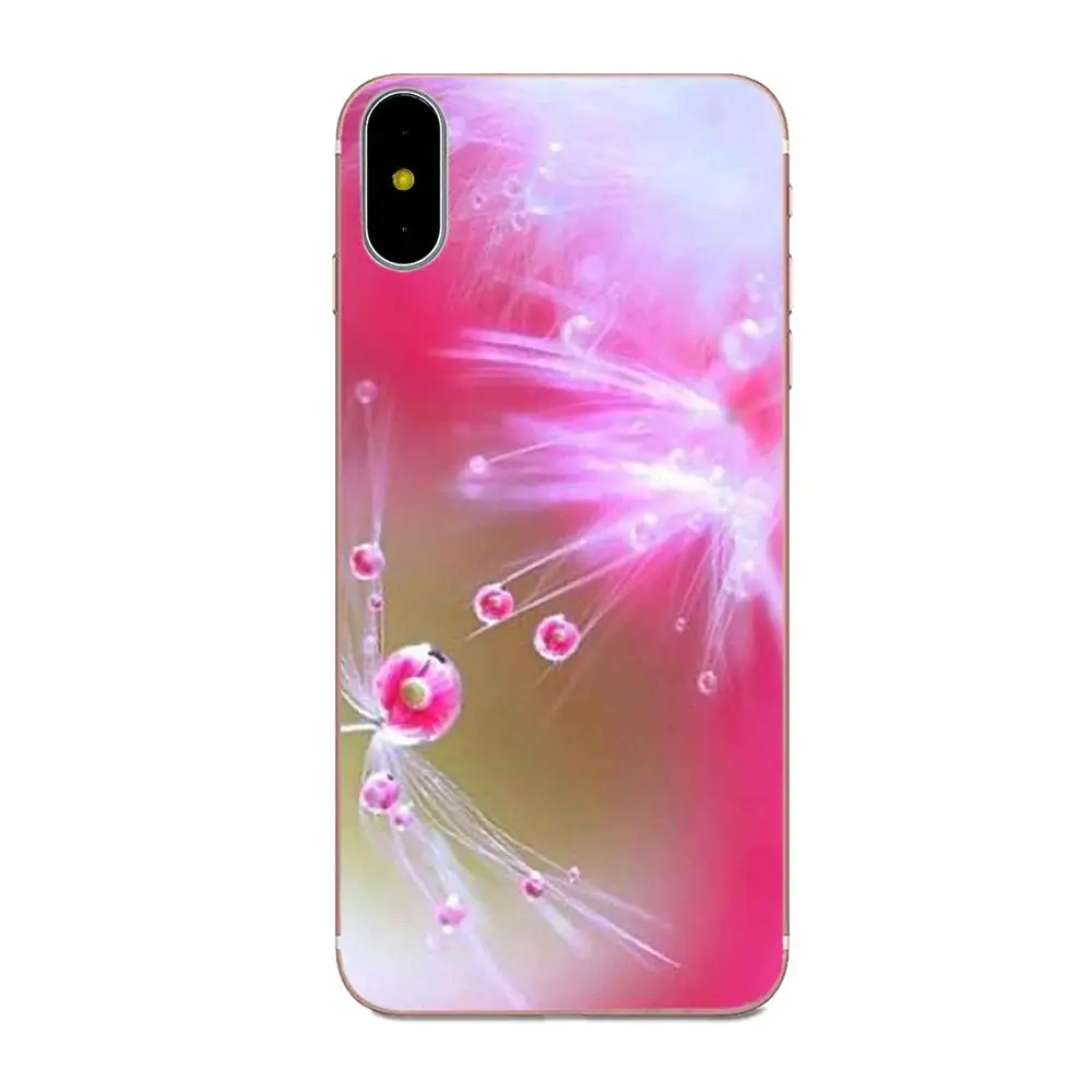 Dandelion For Apple iPhone 4 4S 5 5C 5S SE 6 6S 7 8 Plus X XS Max XR Multi Colors Luxury Phone Case | Мобильные телефоны и