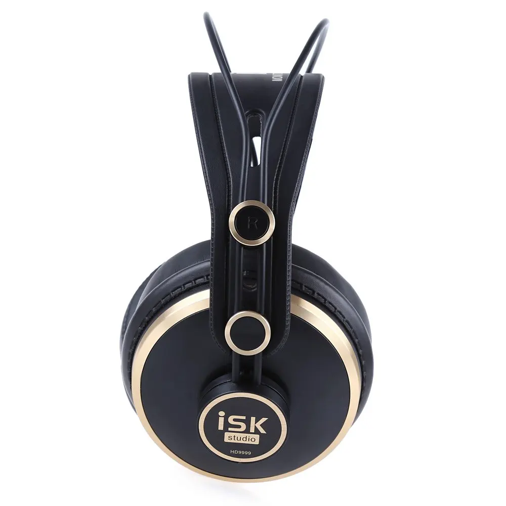 Полностью закрытые наушники ISK HD9999 для монитора Hi Fi музыки DJ/аудио удобные