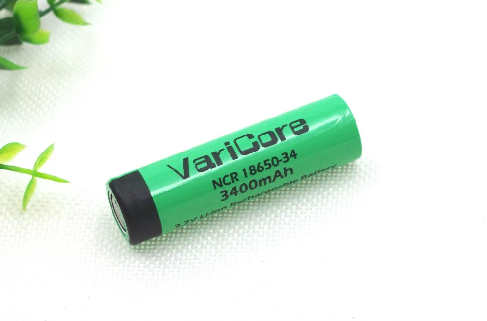Оригинальный VariCore Новый 18650 3400 мА/ч литий Перезаряжаемые батарея NCR18650-34 для