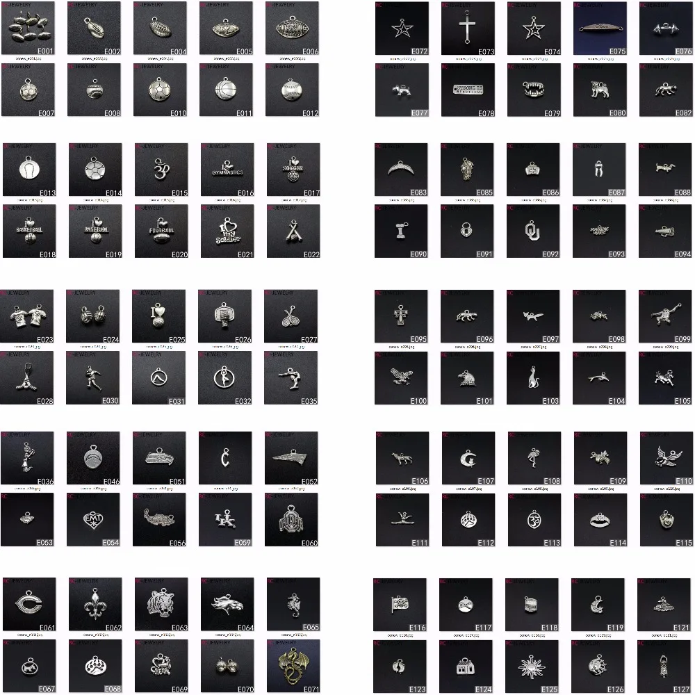 Цвета старинное серебро античная бронза античное золото заявление Faith Талисманы