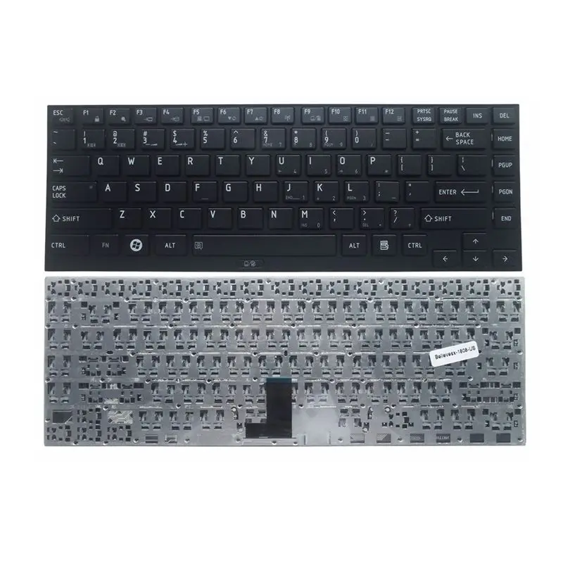 QH US новая английская клавиатура для ноутбука Toshiba Portege R930 R935 satellite R630 Черная |