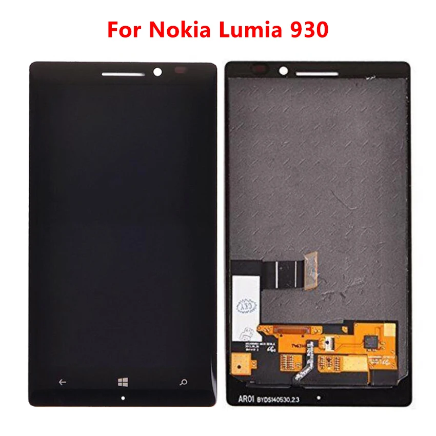 Для Nokia Lumia 930 ЖК-дисплей с кодирующий преобразователь сенсорного экрана в сборе