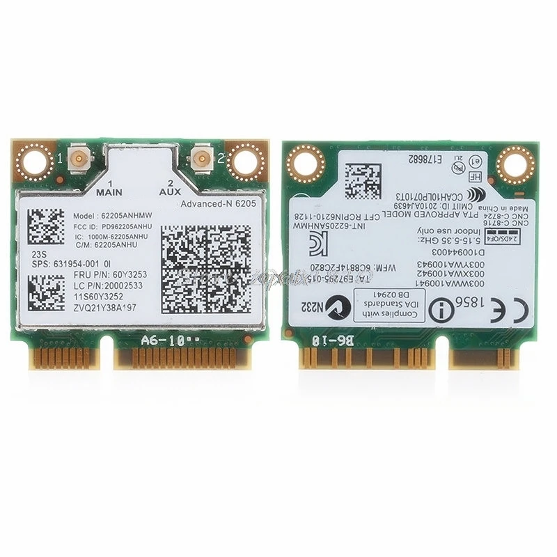 Двухдиапазонная беспроводная Wi-Fi карта PCI-E Wlan для HP 6205 Вт 300 Z09 Intel 8470 8570 Мбит/с |