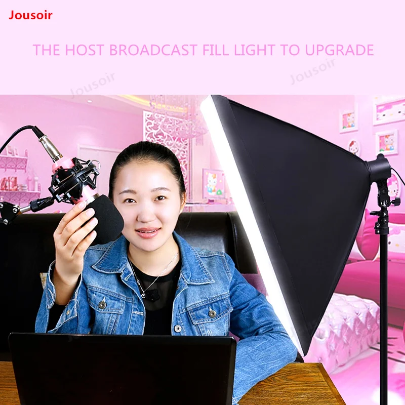 Live Fill Light Kit Mobile Phone Host Broadcast Beauty Selfie Lamp Computer Video Photography Photo Set CD50 T11 | Электроника