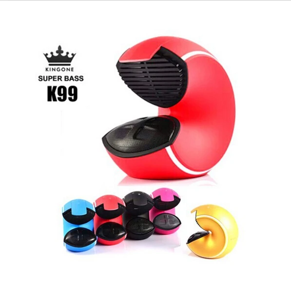 Модные Kingone K99 Беспроводной Bluetooth Динамик басовый сабвуфер Поддержка TF карта NFC