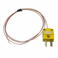 2pcslot omega k type thermocouple sensor temperature wire for bga reworking machine ir6500