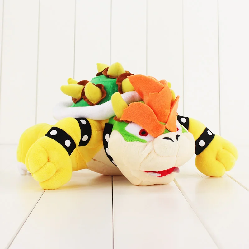 14-40 см Koopa плюшевые игрушки из мультфильмов Боузер кукла маленький Бадди Super Mario Bros Луиджи Йоши Венди Ларри булочка Pom Охотники за привидениями