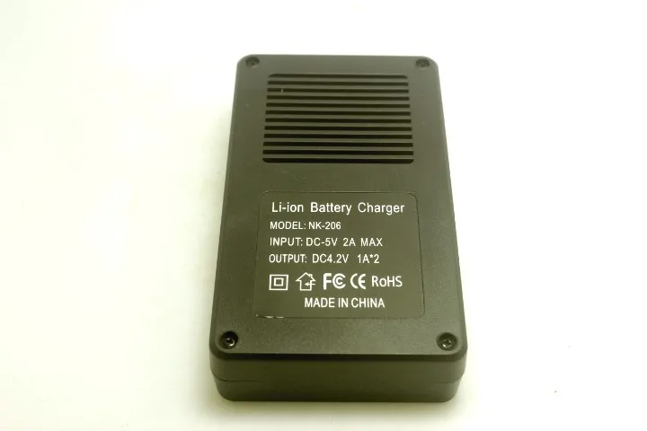 Tinhofire USB двойное зарядное устройство литий-ионный аккумулятор для Li-Ion 16340 14500 18650