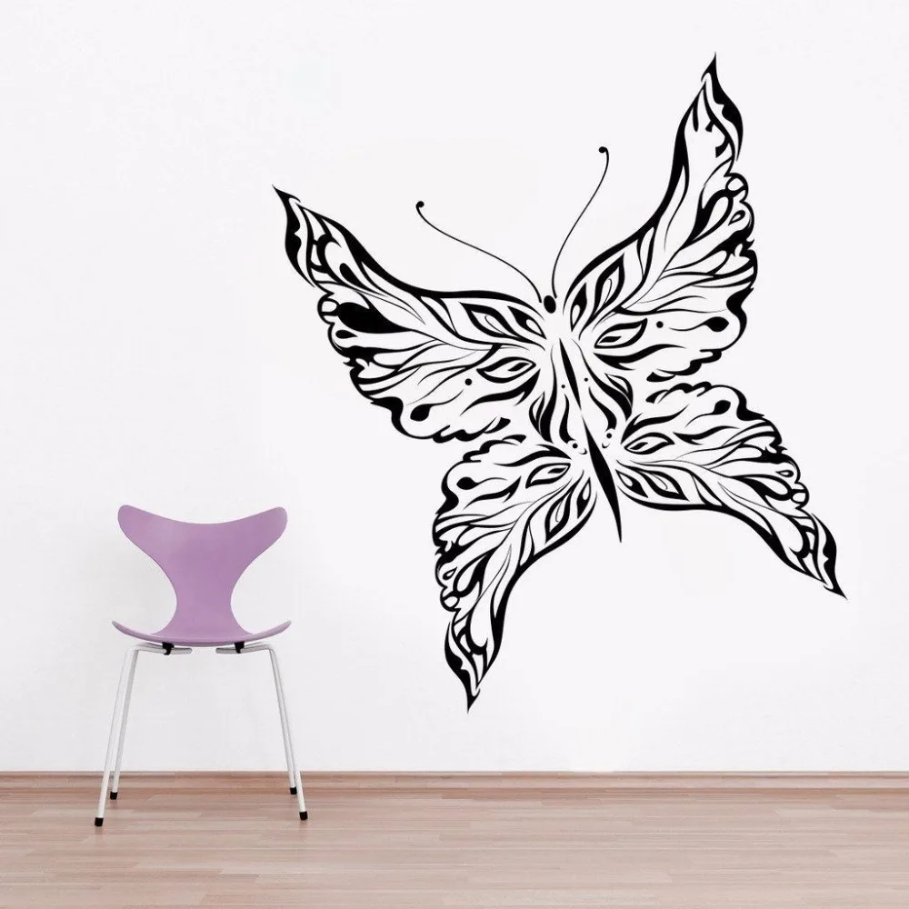 

Butterfly Wall Sticker Removable Vinyl Butterfly Wall Poster Decal Home Decoration Accessories New Design Butterfly Murals AY600