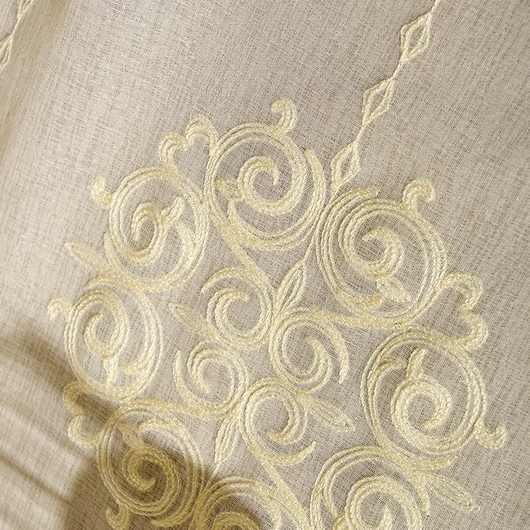 2018 Европейский стиль деревенские шторы для комнаты плетение новые классические