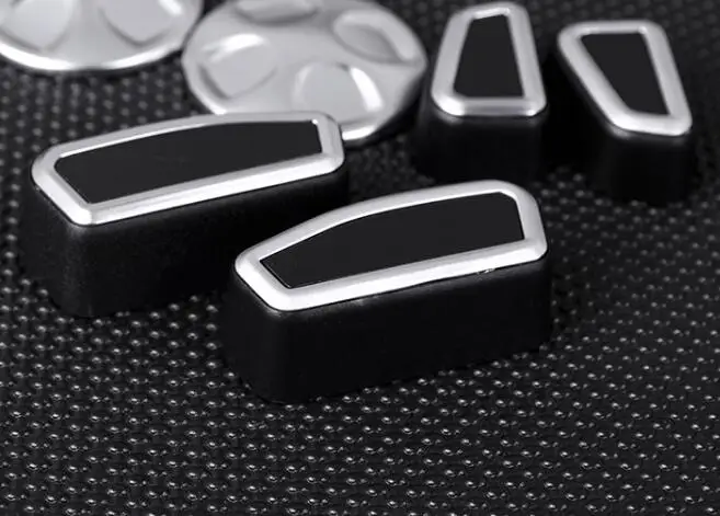 Новинка регулируемые детали для сидений внутренние хромированный Стайлинг ABS