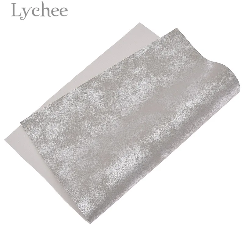 5 Lychee Life 21x29 см A4 металлические, из полиуретановой кожи ткань высокого качества Синтетическая Кожа DIY материал для сумок одежды - Цвет: 5