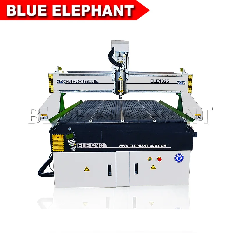 Фрезерный станок с ЧПУ Blue Elephant для резьбы по дереву 1325 высокоскоростной