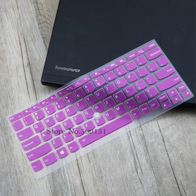 Purple Мягкая силиконовая клавиатура для ноутбука чехол Защитный чехол для Lenovo ThinkPad IBM X280 x380 X390 2019X270X260X240X240 S X250 - Цвет: Purple