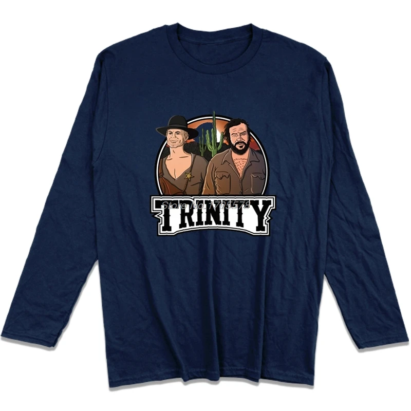 Бутон Спенсера Trinity футболка для мужчин с длинным рукавом футболки моды Camiseta