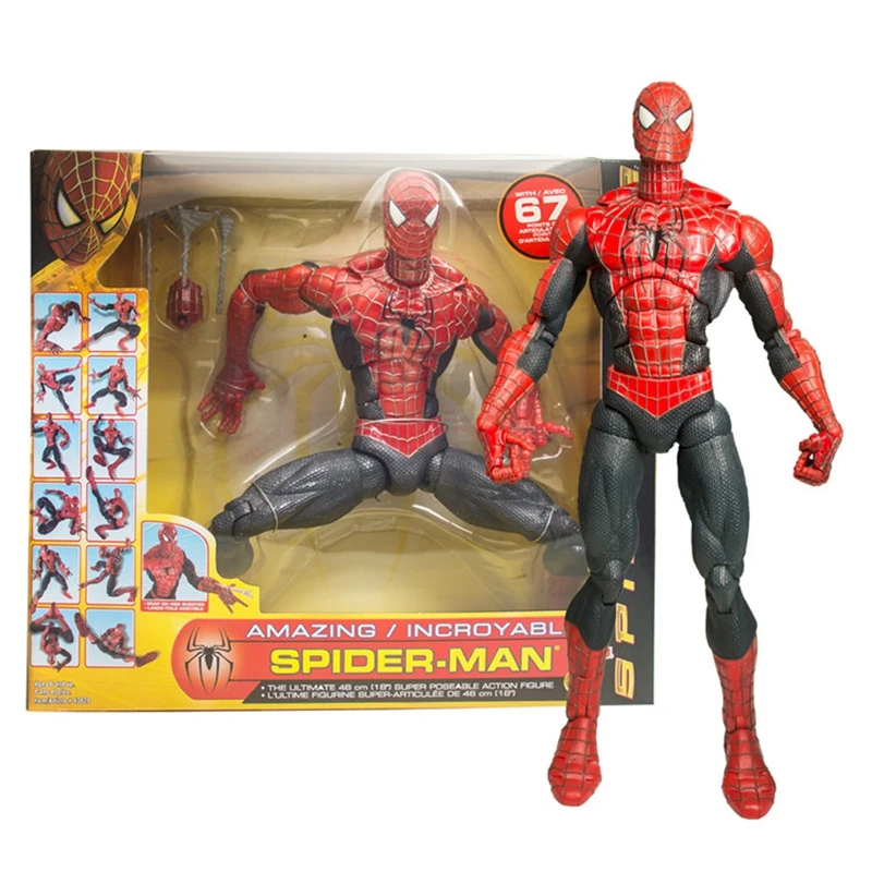 1" ToyBiz Удивительный Человек-паук конечной супер постижимая фигурка игрушки Brinquedos фигурные коллекционные модели подарок