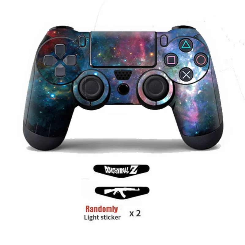 Виниловая наклейка для контроллера Sony Playstation 4 защитный чехол PS4 светильник