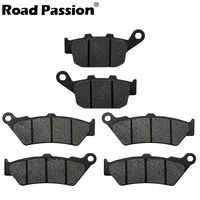 road passion motorcycle front rear brake pads for honda nt 650 nt650 nt650vw nt650vx nt650vy vwvxvyv1 deauville 1998 2001