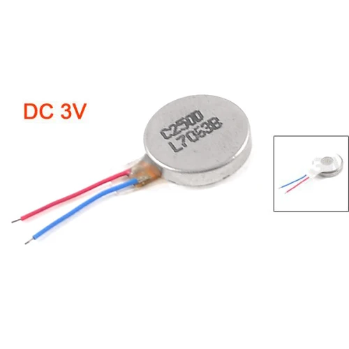 DC 3V 60mA 9000 +/-2000RPM телефон монета плоский Вибрационный двигатель | Обустройство дома