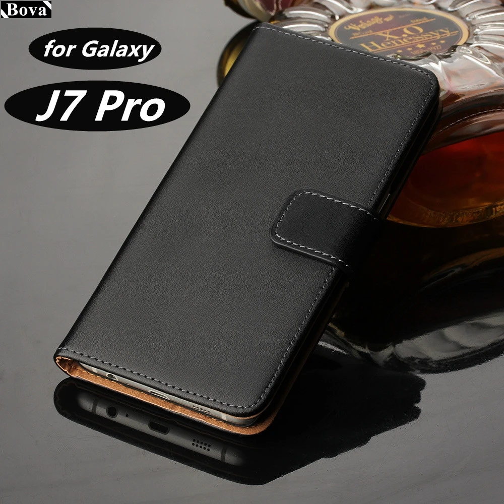 Роскошный чехол кошелек для Samsung Galaxy J7 Pro J730G J730F кобура из искусственной кожи с
