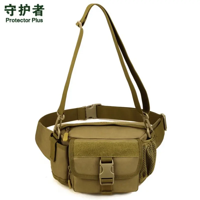Men Nylon Waterproof Sling Chest Fanny Pack Waist Bag Travel Military Hip Bum Belt Messenger Shoulder Pouch Purse Packet | Багаж и сумки