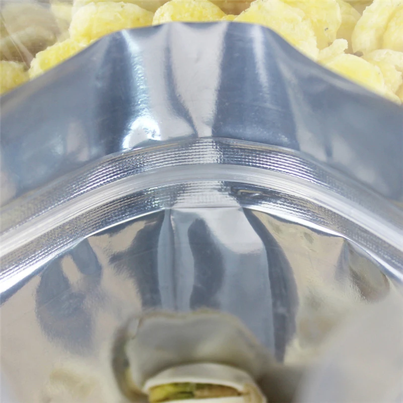 Пластиковый пакет с застежкой молнией стоячий мешочек для упаковки еды конфет