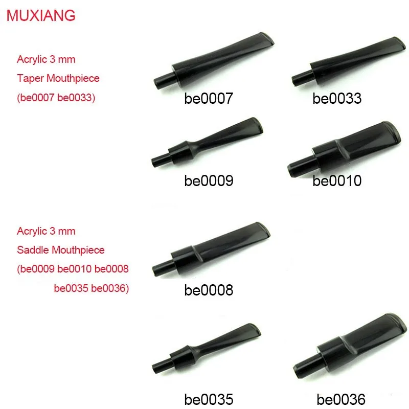 MUXIANG 7 шт./лот курительная трубка специализированный мундштук 3 мм фильтр Briar