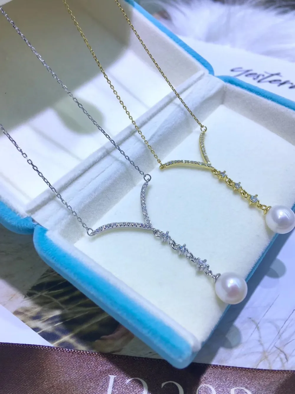 Сад украшения 925 Серебряное ожерелье цепочка с кулоном фурнитура комплектующие