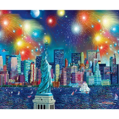 5D DIY Алмазная вышивка городской пейзаж картина выложенная алмазами Пейзаж