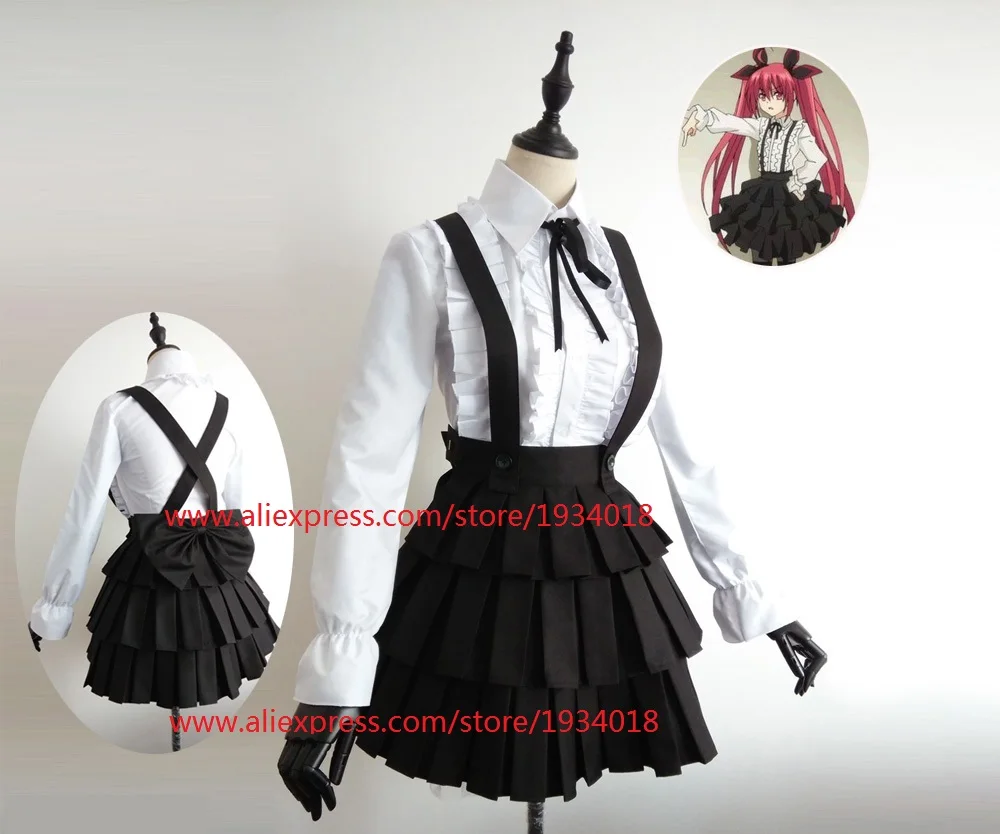 

Женский костюм для косплея, аниме, дата, живой, Itsuka Kotori