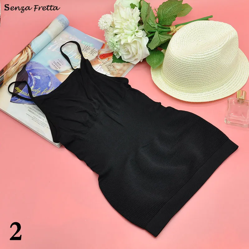 Женский бюстгальтер Cami Tank Top Body Shaper съемное Корректирующее белье жилет для похудения корсет тонкий Корректирующее белье