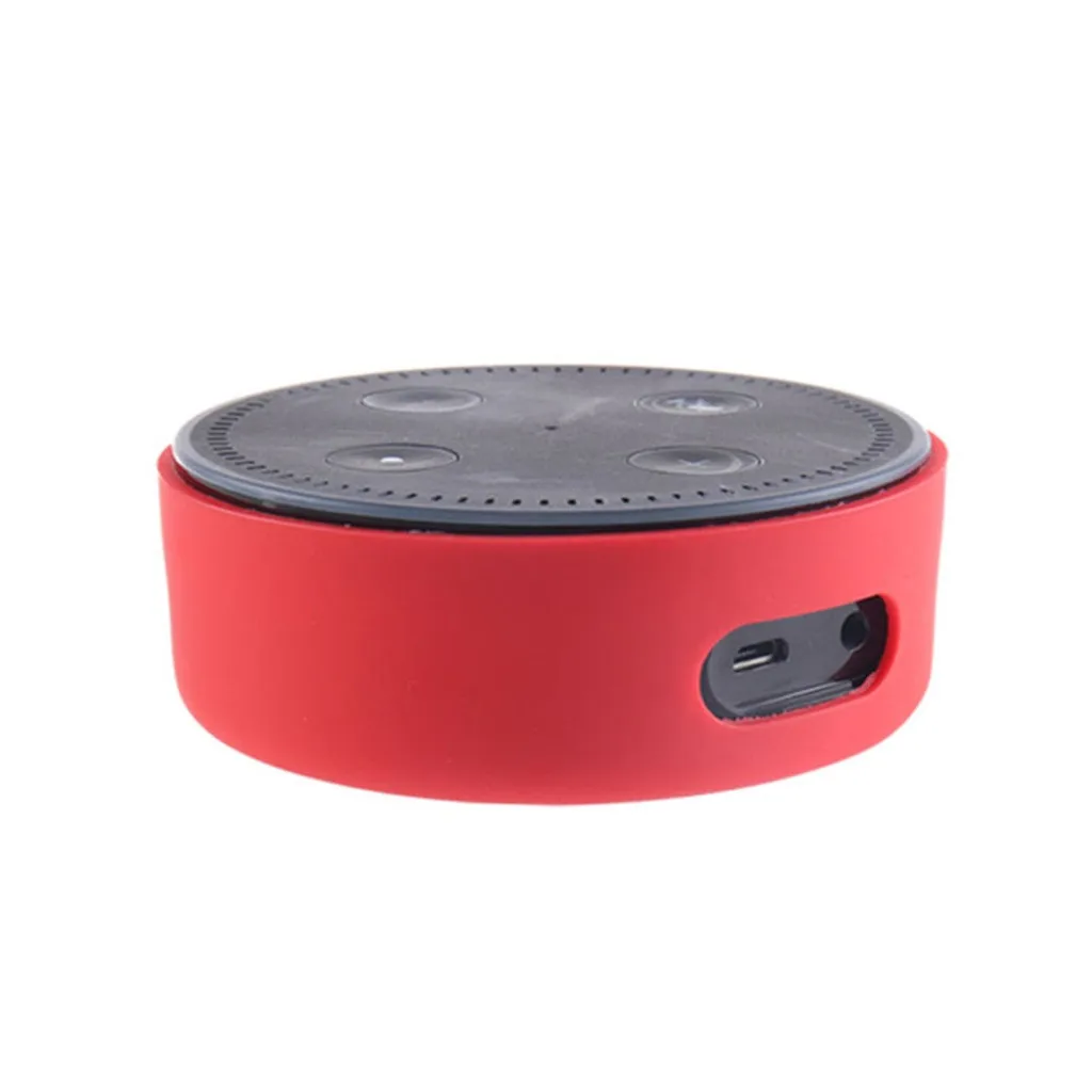 Новый 1 шт силиконовый защитный ультратонкий чехол для Amazon Echo Dot 2-й Прямая
