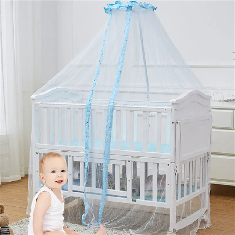 Burning Fashion 3 colors baby bed mosquito net cute princess top trampoline nursery | Дом и сад